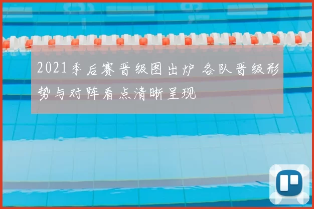 2021季后赛晋级图出炉 各队晋级形势与对阵看点清晰呈现