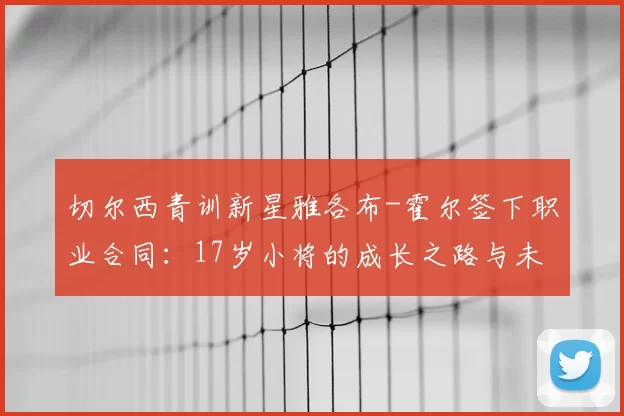 切尔西青训新星雅各布-霍尔签下职业合同：17岁小将的成长之路与未来展望